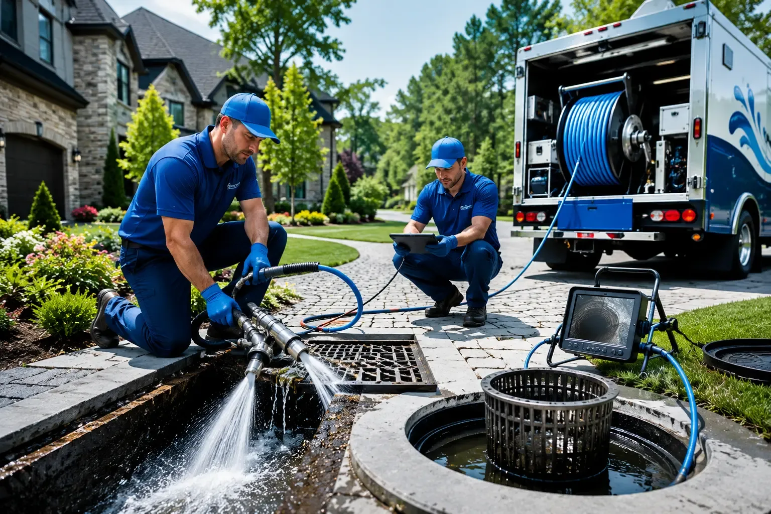 Local outdoor drain cleaning professionals in Fort Monroe, VA